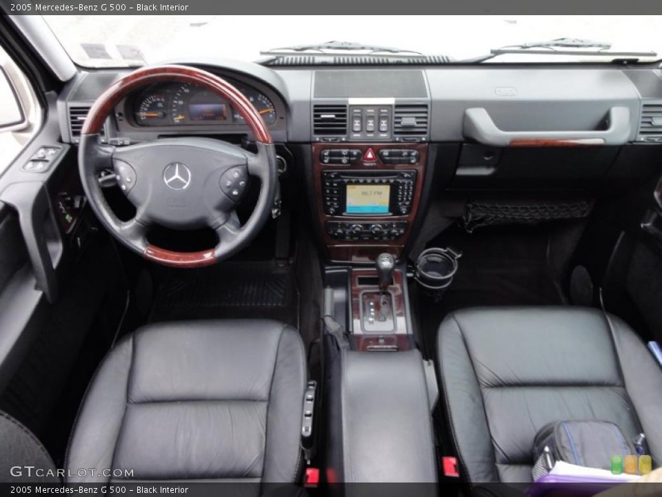 Black Interior Dashboard for the 2005 Mercedes-Benz G 500 #46974585