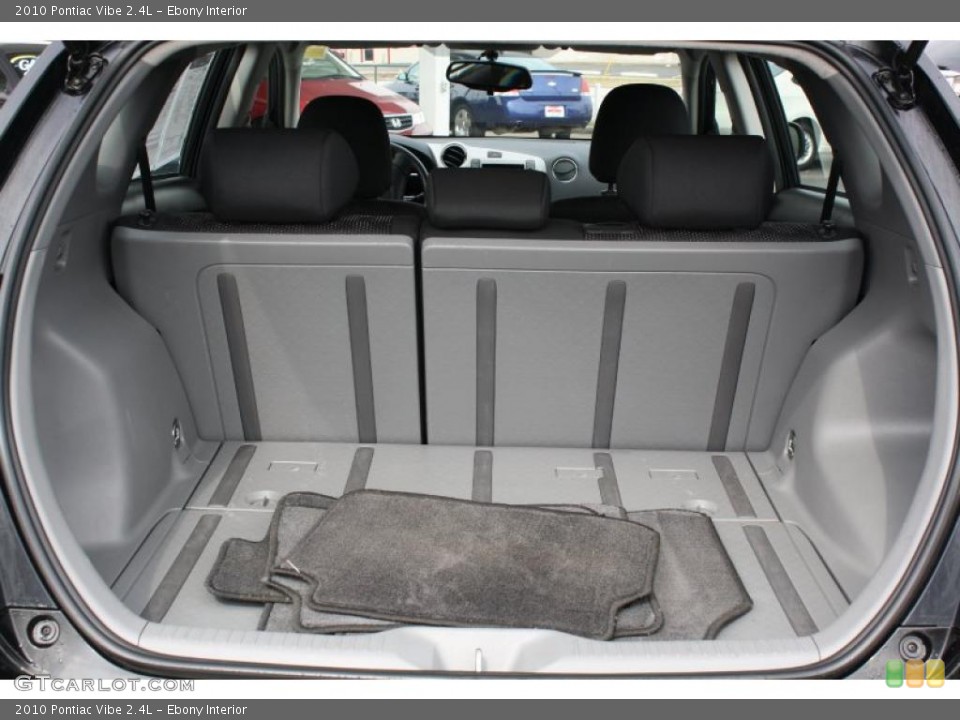 Ebony Interior Trunk for the 2010 Pontiac Vibe 2.4L #46975767