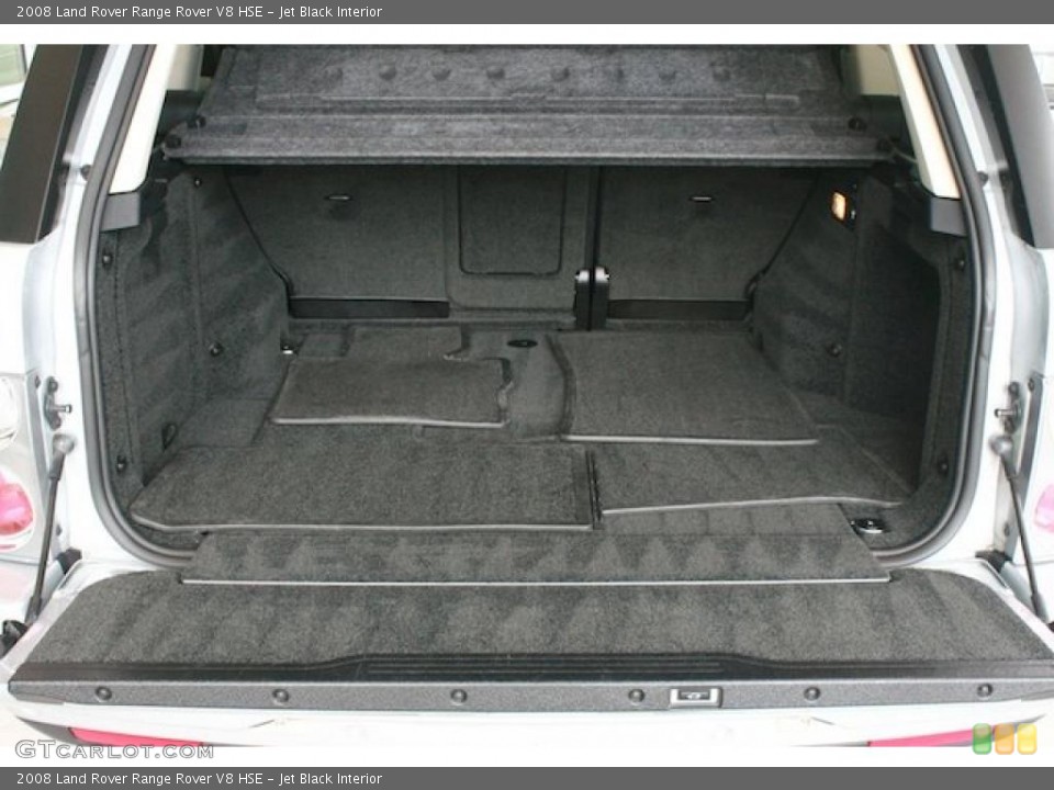 Jet Black Interior Trunk for the 2008 Land Rover Range Rover V8 HSE #46977066