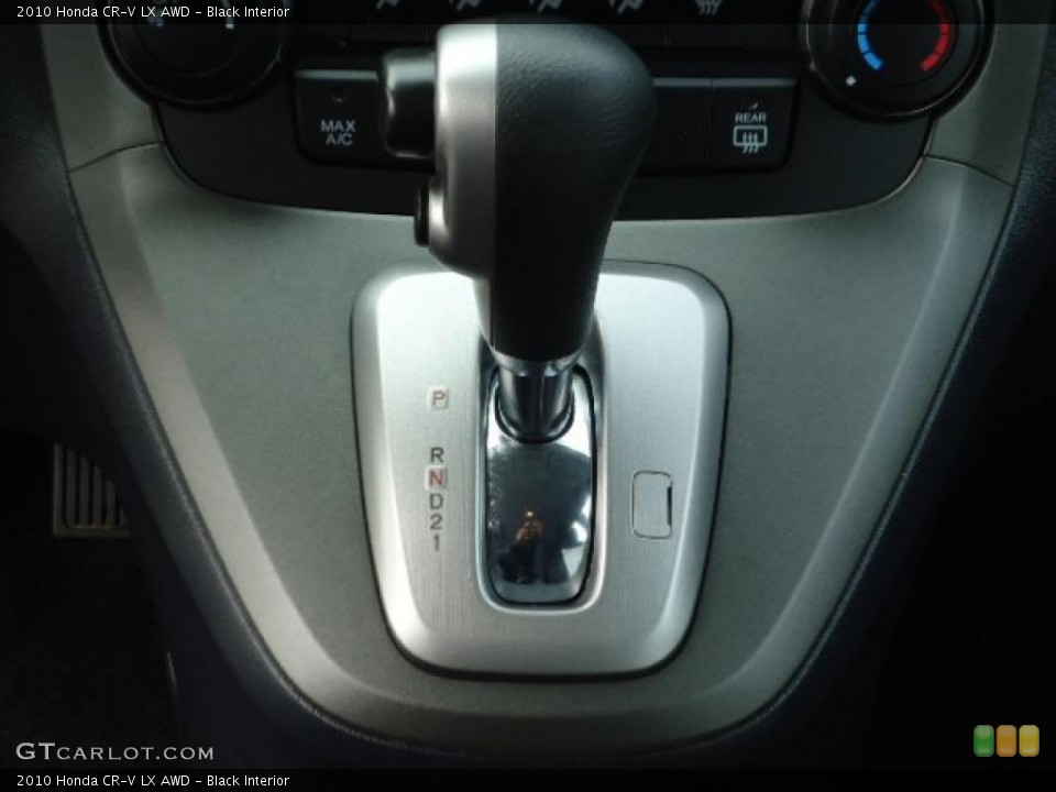 Black Interior Transmission for the 2010 Honda CR-V LX AWD #46977780