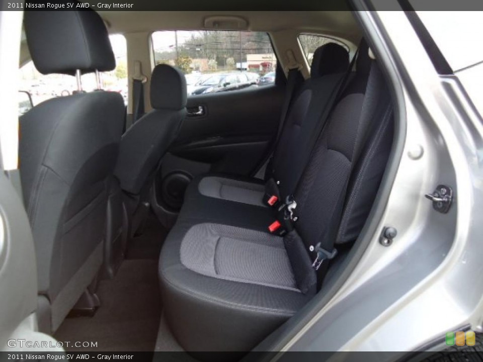 Gray Interior Photo for the 2011 Nissan Rogue SV AWD #46978275