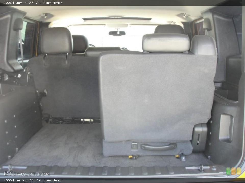 Ebony Interior Trunk for the 2006 Hummer H2 SUV #46978941