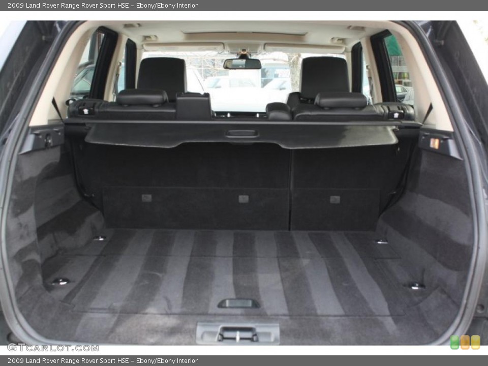 Ebony/Ebony Interior Trunk for the 2009 Land Rover Range Rover Sport HSE #46980339
