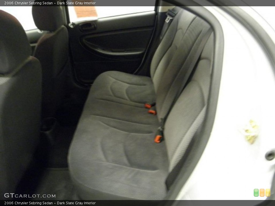 Dark Slate Gray Interior Photo for the 2006 Chrysler Sebring Sedan #46983084