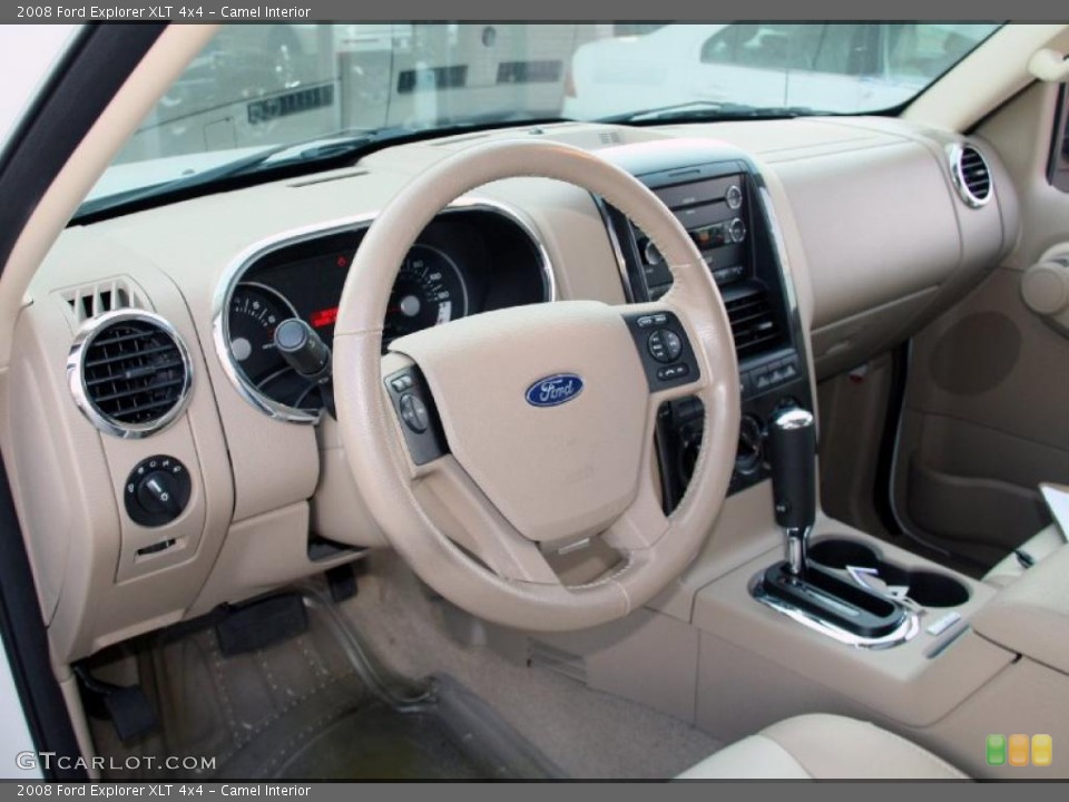 Camel Interior Prime Interior for the 2008 Ford Explorer XLT 4x4 #46983423