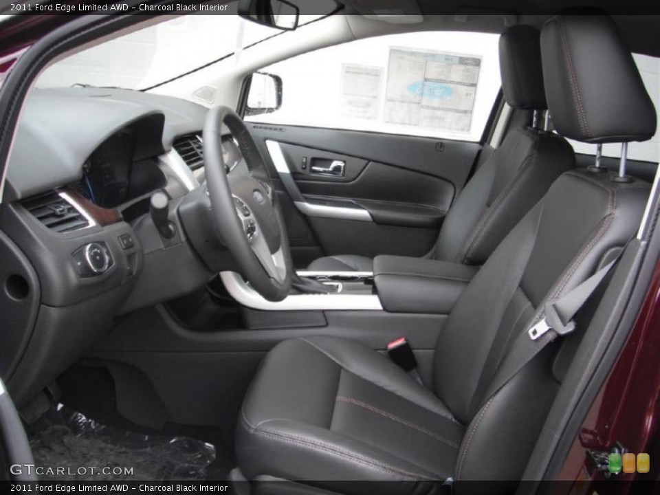 Charcoal Black Interior Photo for the 2011 Ford Edge Limited AWD #46984194
