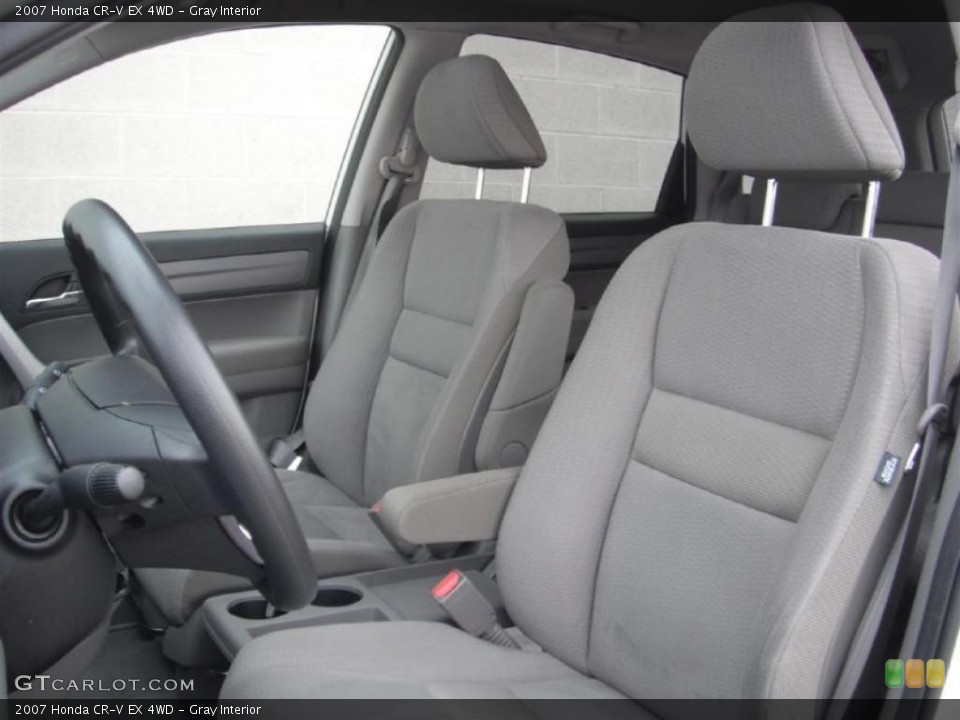 Gray Interior Photo for the 2007 Honda CR-V EX 4WD #46986240