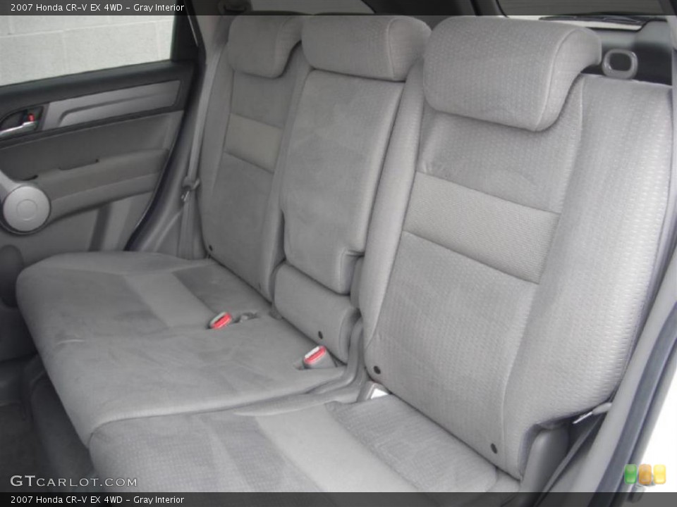 Gray Interior Photo for the 2007 Honda CR-V EX 4WD #46986273