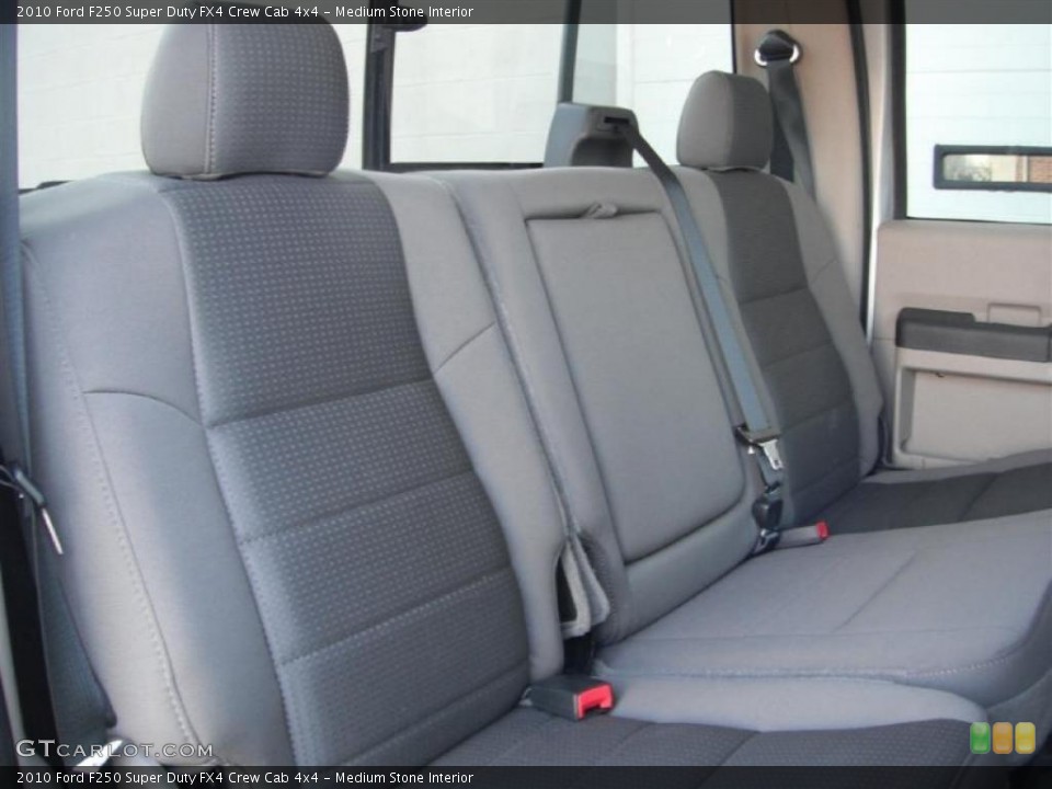 Medium Stone Interior Photo for the 2010 Ford F250 Super Duty FX4 Crew Cab 4x4 #46987857