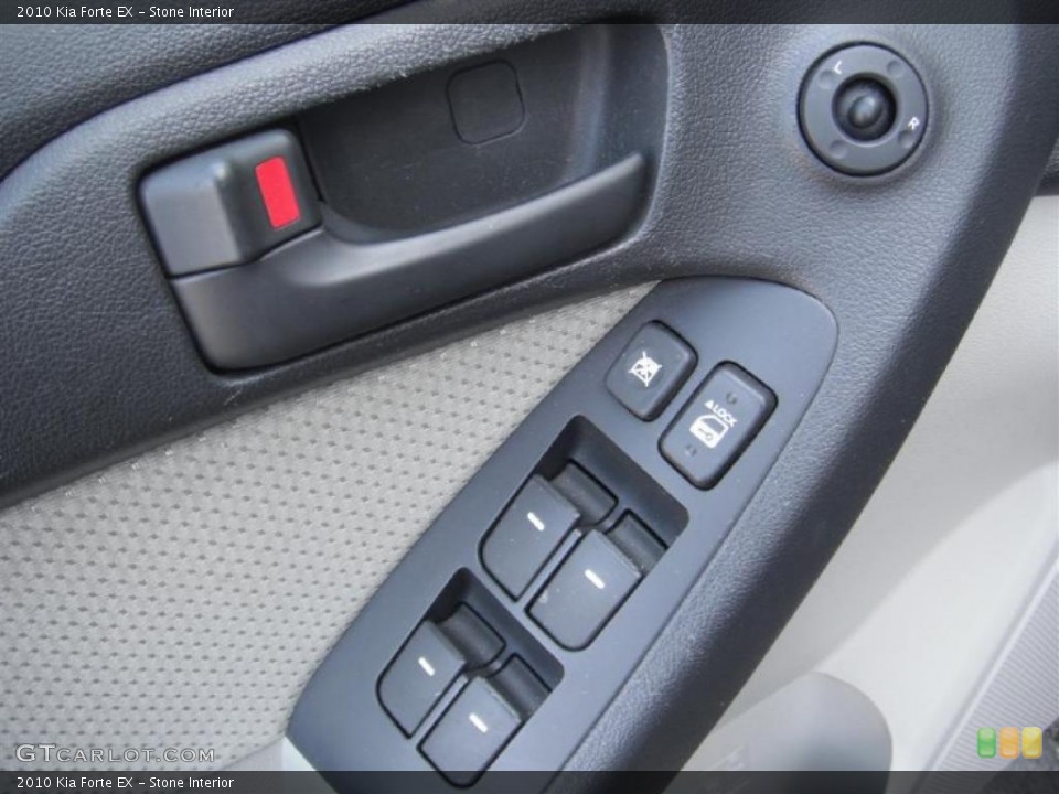Stone Interior Controls for the 2010 Kia Forte EX #46988202