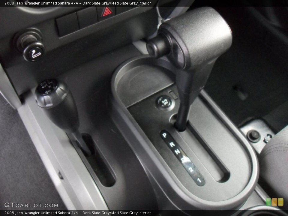 Dark Slate Gray/Med Slate Gray Interior Transmission for the 2008 Jeep Wrangler Unlimited Sahara 4x4 #46988706