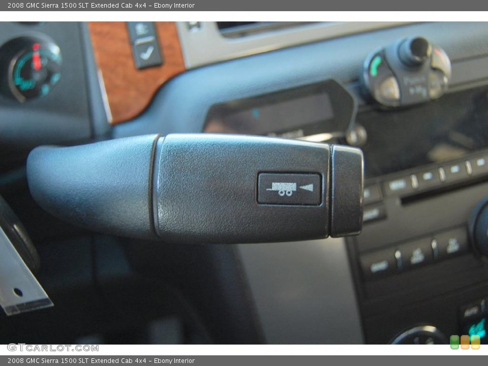 Ebony Interior Transmission for the 2008 GMC Sierra 1500 SLT Extended Cab 4x4 #46989870