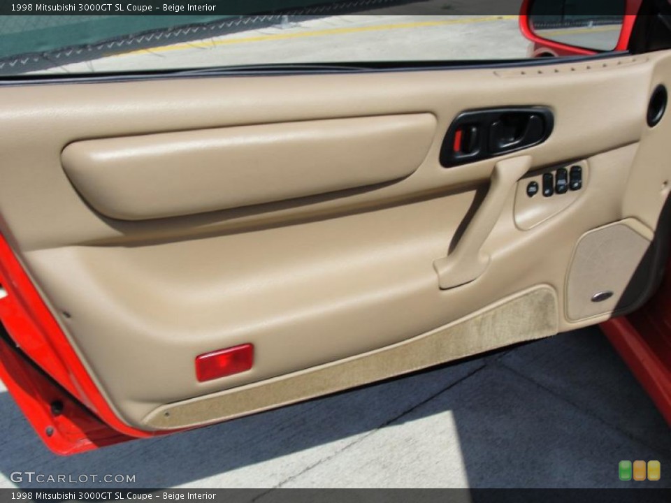 Beige Interior Door Panel for the 1998 Mitsubishi 3000GT SL Coupe #46991283