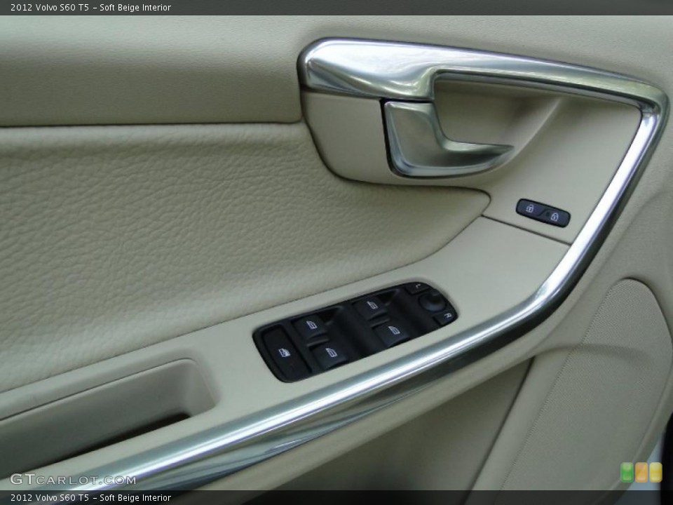 Soft Beige Interior Controls for the 2012 Volvo S60 T5 #46991394