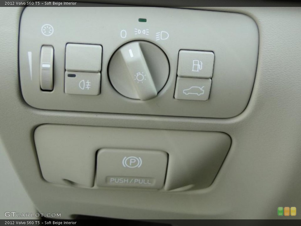 Soft Beige Interior Controls for the 2012 Volvo S60 T5 #46991409