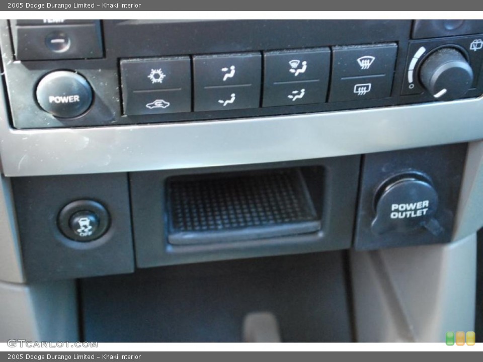 Khaki Interior Controls for the 2005 Dodge Durango Limited #46992048