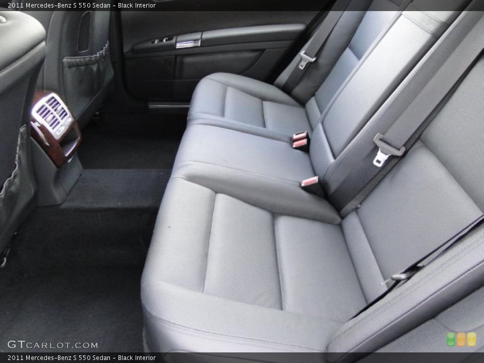 Black Interior Photo for the 2011 Mercedes-Benz S 550 Sedan #46992273