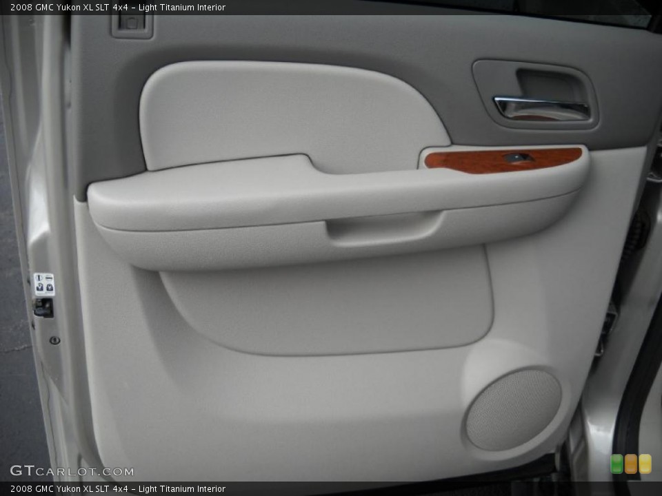 Light Titanium Interior Door Panel for the 2008 GMC Yukon XL SLT 4x4 #46992627