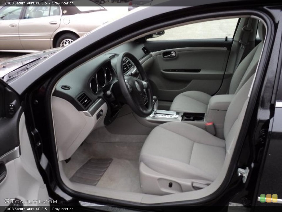 Gray Interior Photo for the 2008 Saturn Aura XE 3.5 #46993221