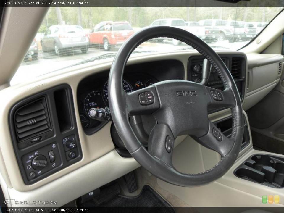 Neutral/Shale Interior Steering Wheel for the 2005 GMC Yukon XL SLT #46993248