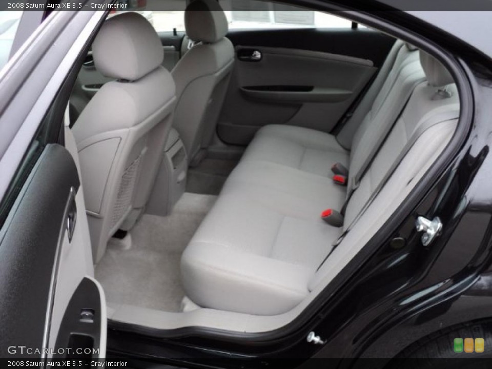 Gray Interior Photo for the 2008 Saturn Aura XE 3.5 #46993254