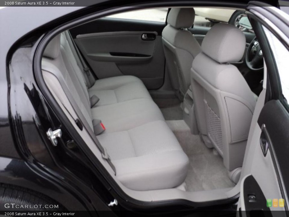 Gray Interior Photo for the 2008 Saturn Aura XE 3.5 #46993290
