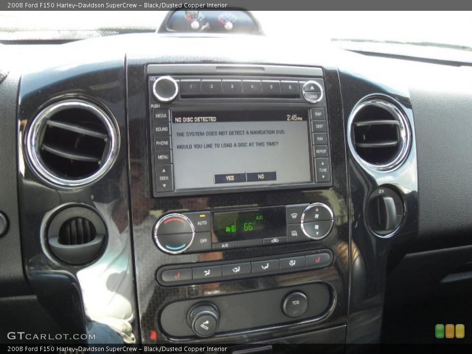 Black/Dusted Copper Interior Controls for the 2008 Ford F150 Harley-Davidson SuperCrew #46995978