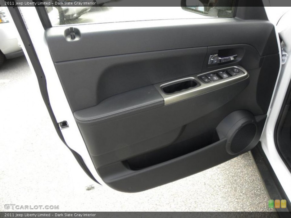 Dark Slate Gray Interior Door Panel for the 2011 Jeep Liberty Limited #46996428