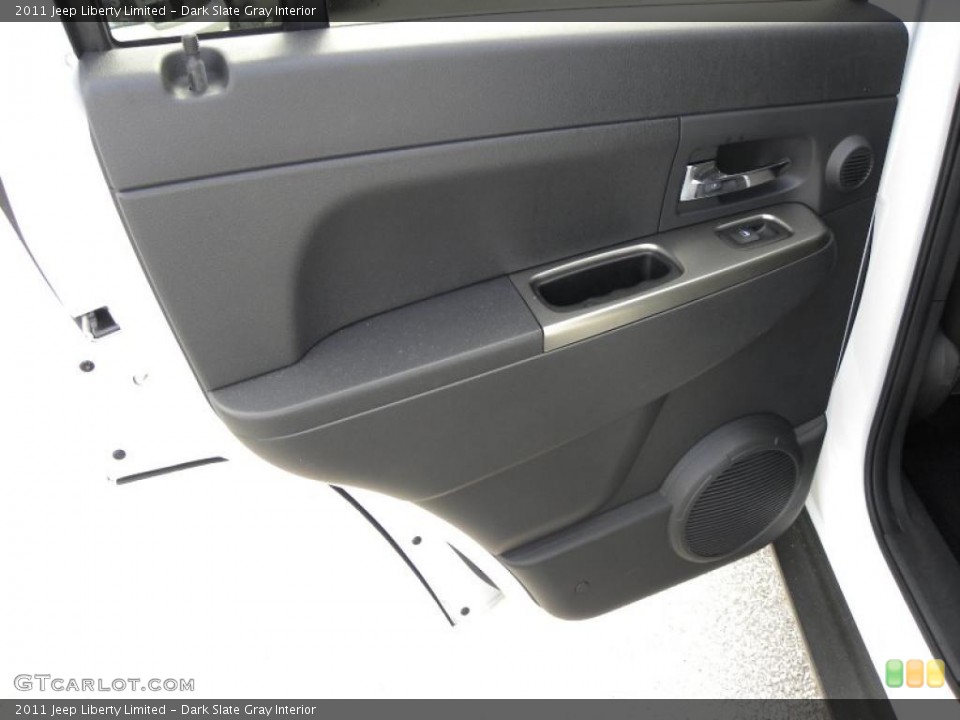 Dark Slate Gray Interior Door Panel for the 2011 Jeep Liberty Limited #46996458