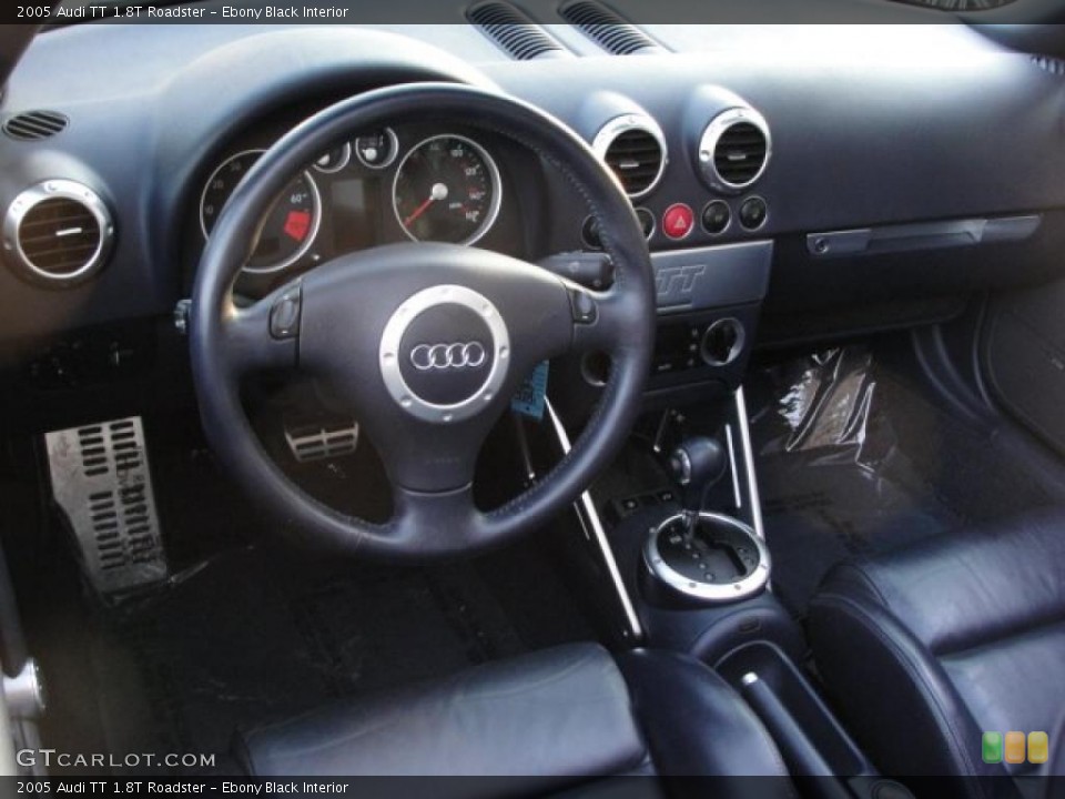 Ebony Black Interior Dashboard for the 2005 Audi TT 1.8T Roadster #46996674