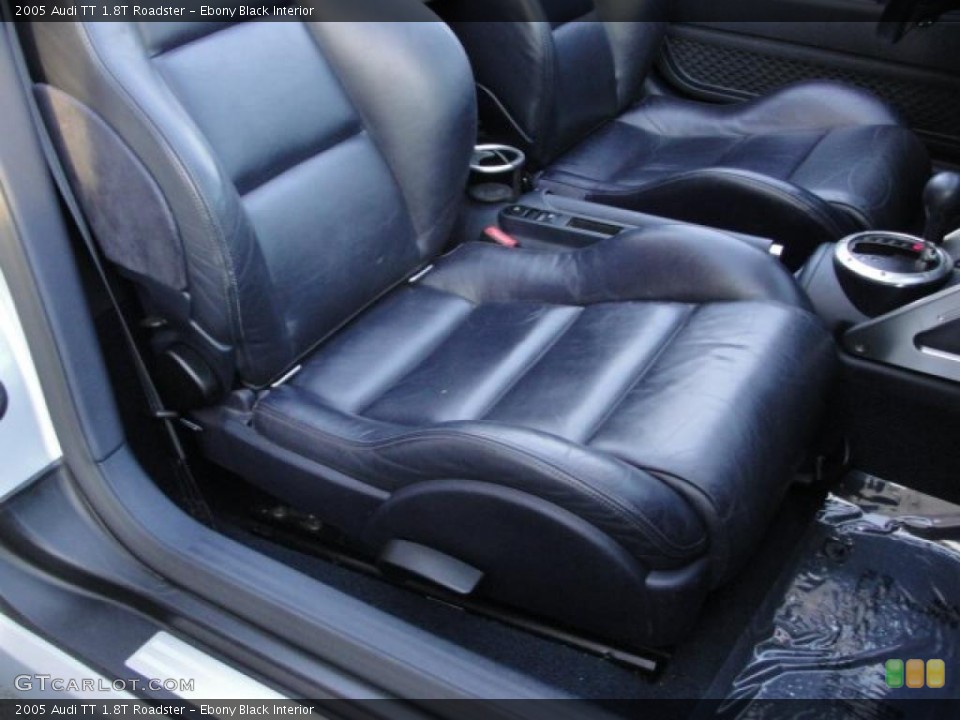 Ebony Black Interior Photo for the 2005 Audi TT 1.8T Roadster #46996758