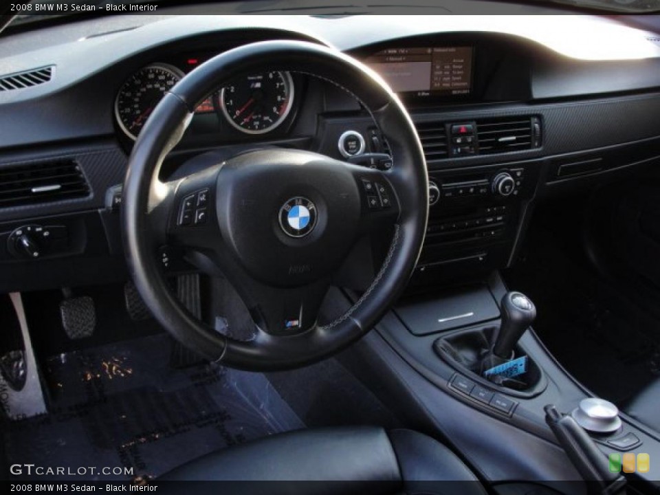 Black Interior Prime Interior for the 2008 BMW M3 Sedan #46996935
