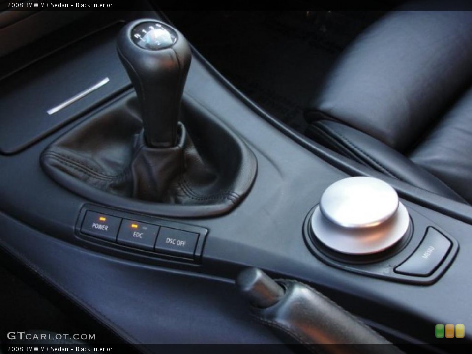 Black Interior Transmission for the 2008 BMW M3 Sedan #46996989