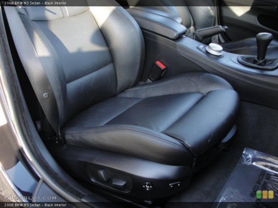 Black Interior Photo for the 2008 BMW M3 Sedan #46997043