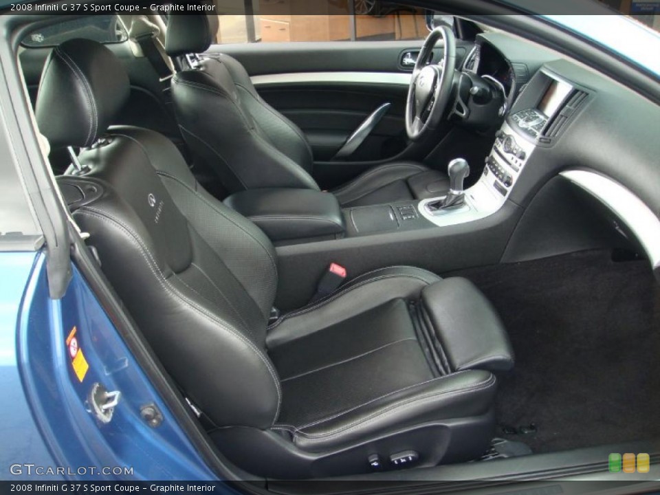 Graphite Interior Photo for the 2008 Infiniti G 37 S Sport Coupe #46997916