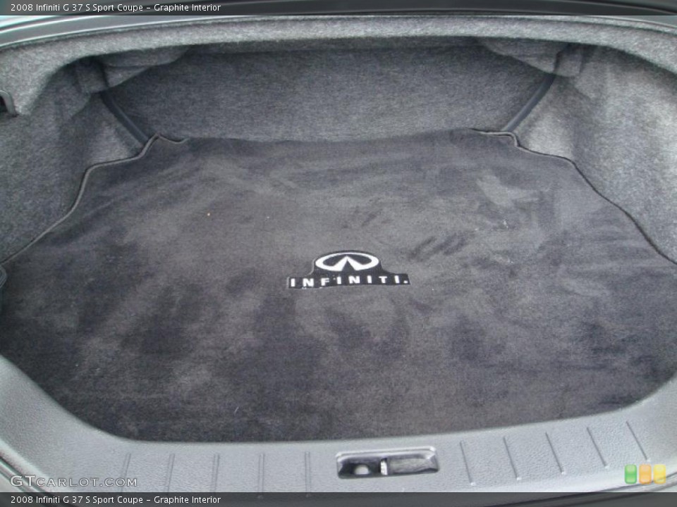 Graphite Interior Trunk for the 2008 Infiniti G 37 S Sport Coupe #46997943