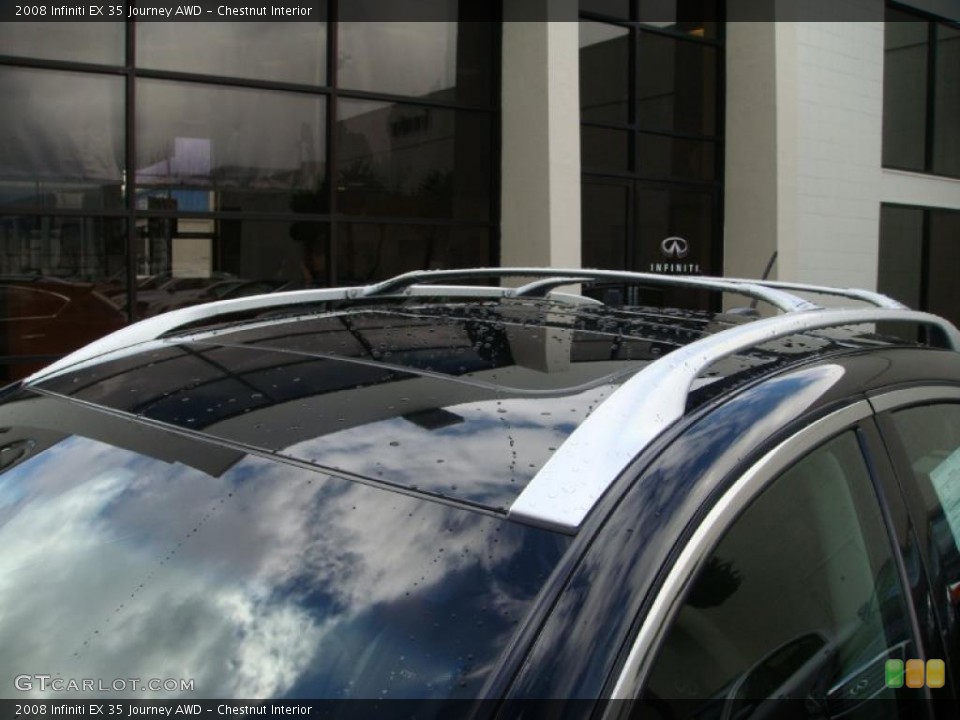 Chestnut Interior Sunroof for the 2008 Infiniti EX 35 Journey AWD #46998075