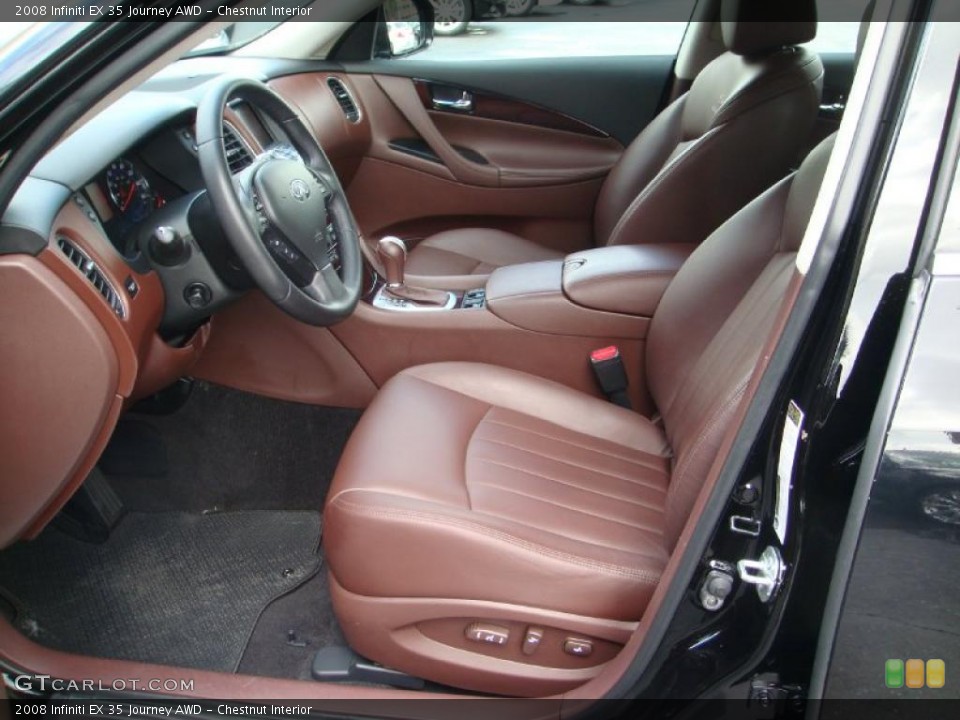 Chestnut Interior Photo for the 2008 Infiniti EX 35 Journey AWD #46998192