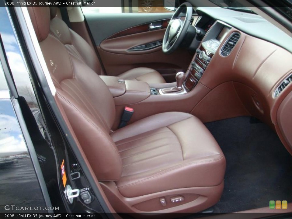Chestnut Interior Photo for the 2008 Infiniti EX 35 Journey AWD #46998345