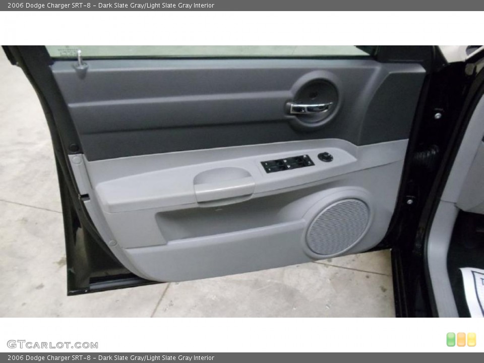 Dark Slate Gray/Light Slate Gray Interior Door Panel for the 2006 Dodge Charger SRT-8 #46998396