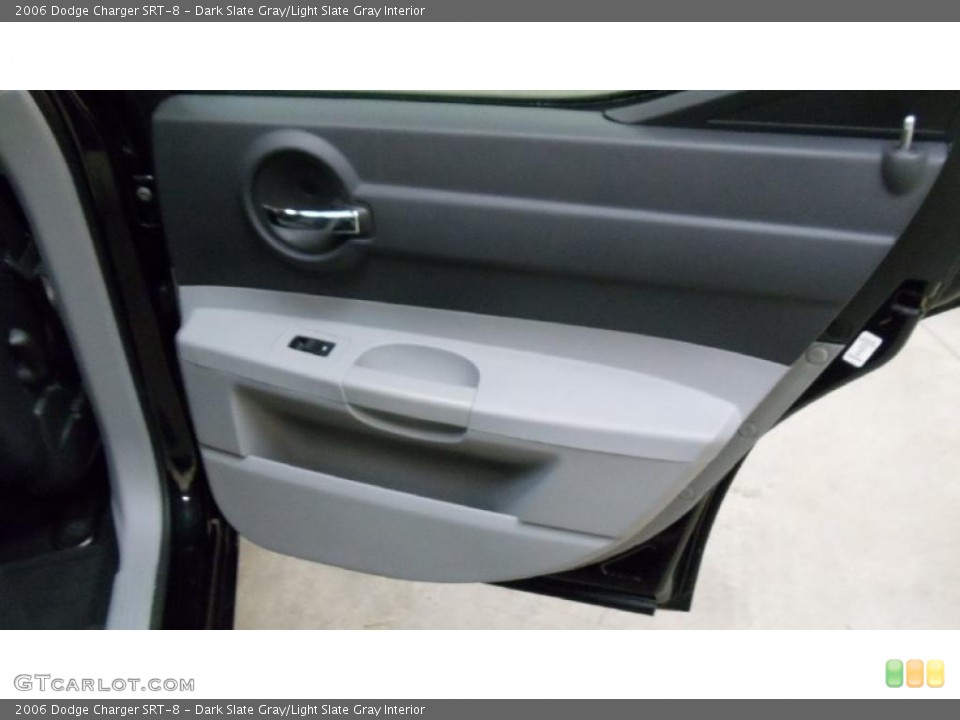 Dark Slate Gray/Light Slate Gray Interior Door Panel for the 2006 Dodge Charger SRT-8 #46998435