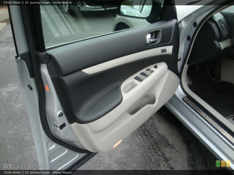 Stone Interior Door Panel for the 2008 Infiniti G 35 Journey Sedan #46998577