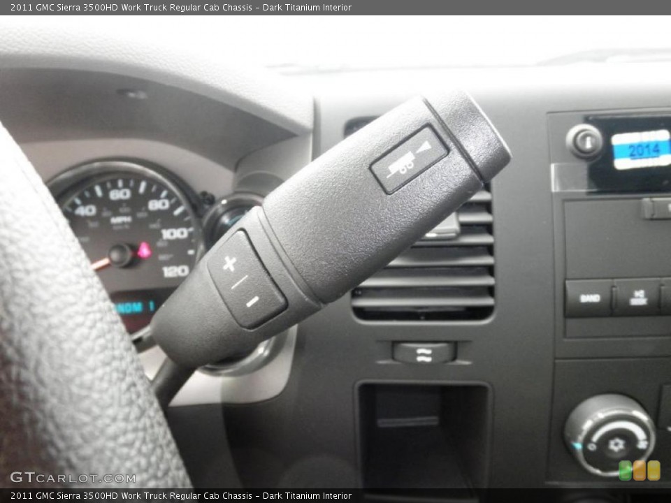 Dark Titanium Interior Transmission for the 2011 GMC Sierra 3500HD Work Truck Regular Cab Chassis #46998588