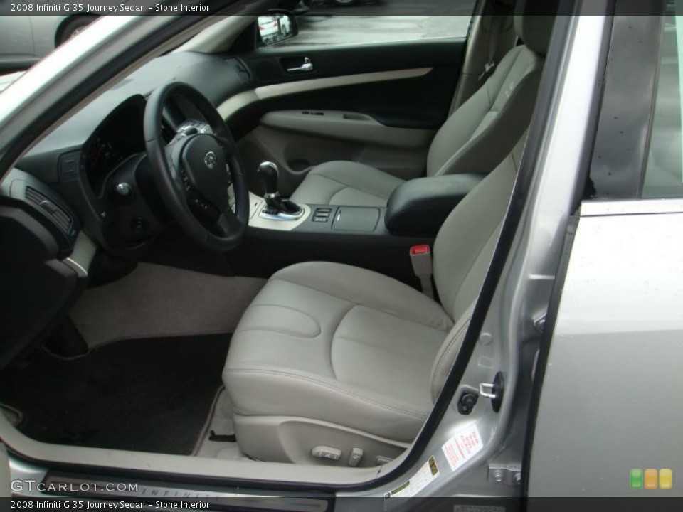 Stone Interior Photo for the 2008 Infiniti G 35 Journey Sedan #46998591