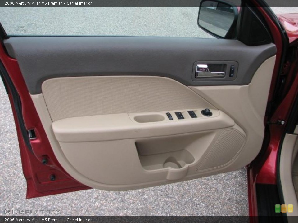 Camel Interior Door Panel for the 2006 Mercury Milan V6 Premier #47000127