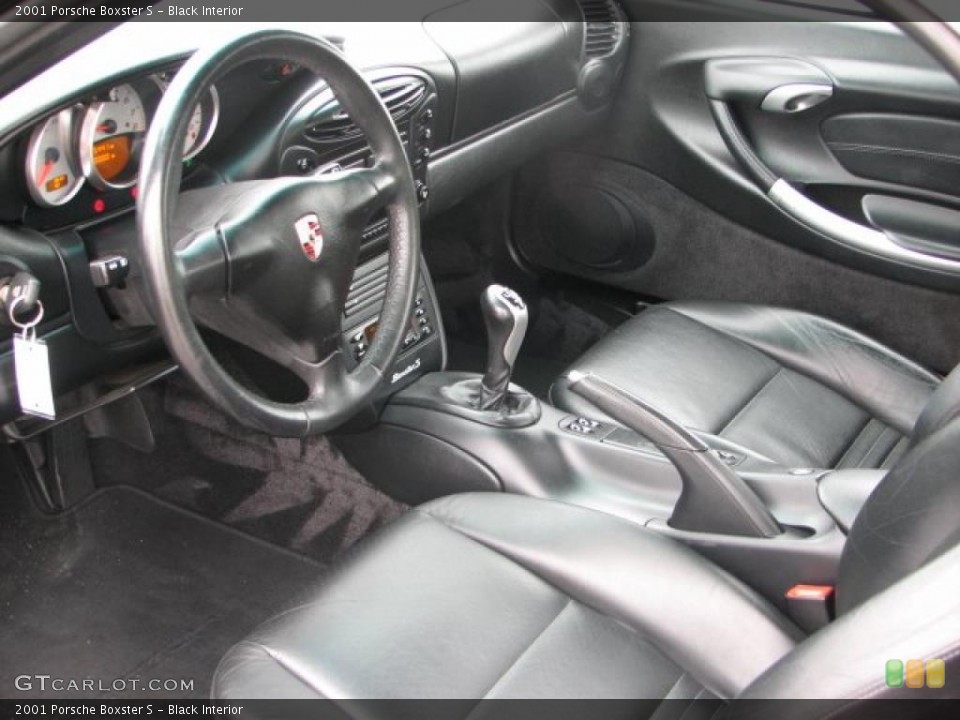 Black Interior Photo for the 2001 Porsche Boxster S #47000238