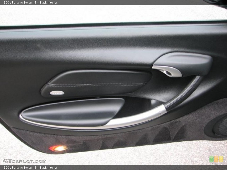 Black Interior Door Panel for the 2001 Porsche Boxster S #47000250