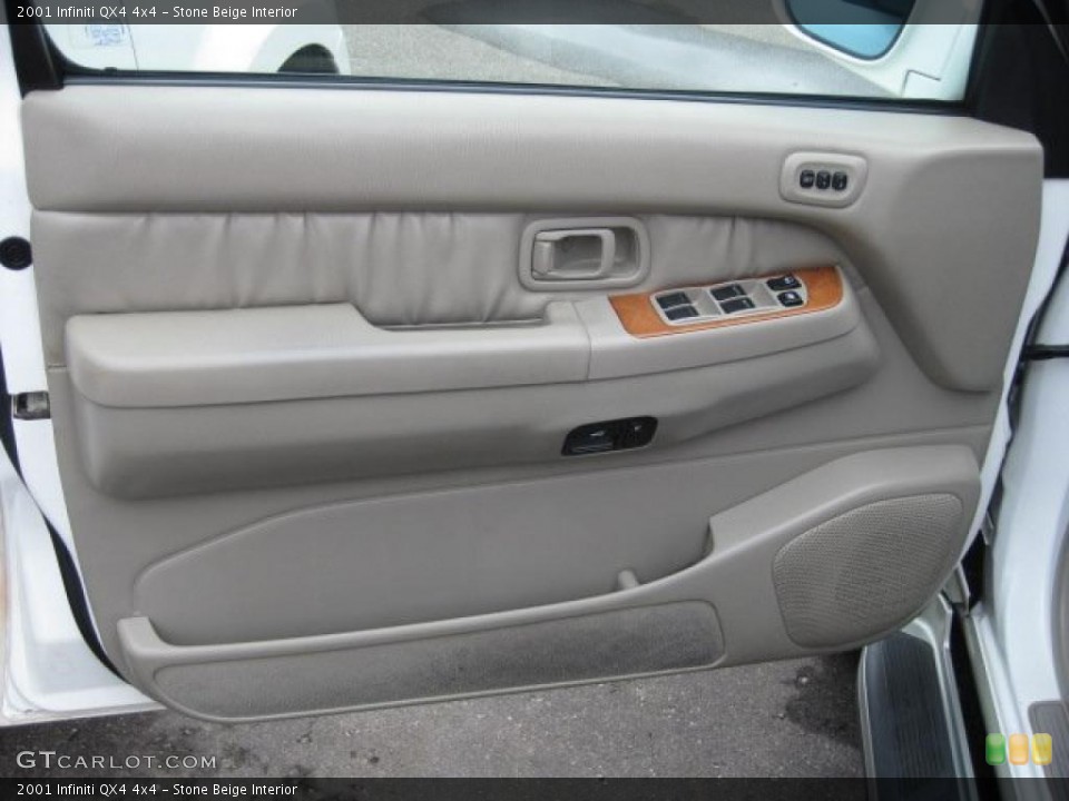 Stone Beige Interior Door Panel for the 2001 Infiniti QX4 4x4 #47001390