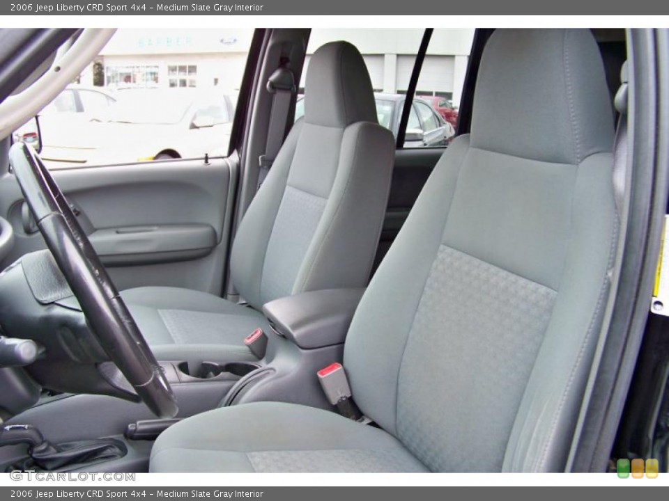 Medium Slate Gray Interior Photo for the 2006 Jeep Liberty CRD Sport 4x4 #47001432