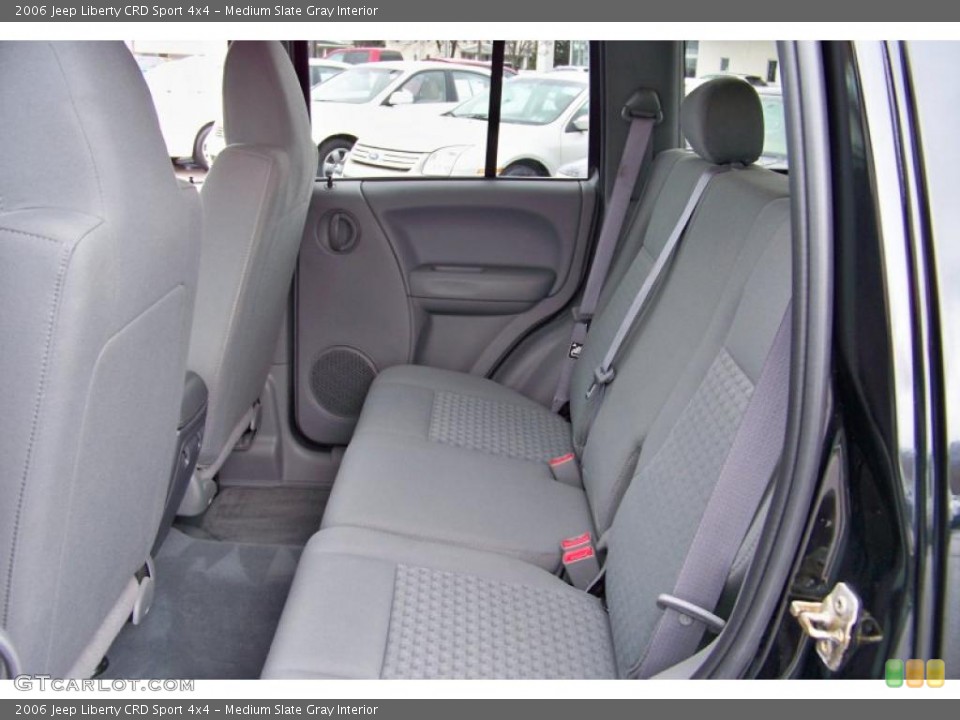 Medium Slate Gray Interior Photo for the 2006 Jeep Liberty CRD Sport 4x4 #47001474